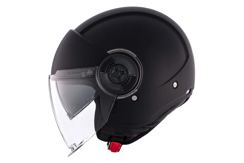 MT VIALE SV S SOLID URBANA CASCO DE MOTO A1 NEGRO MATE