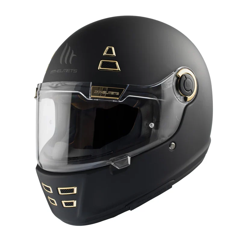 MT JARAMA SOLID INTEGRAL CASCO DE MOTO A1 NEGRO MATE