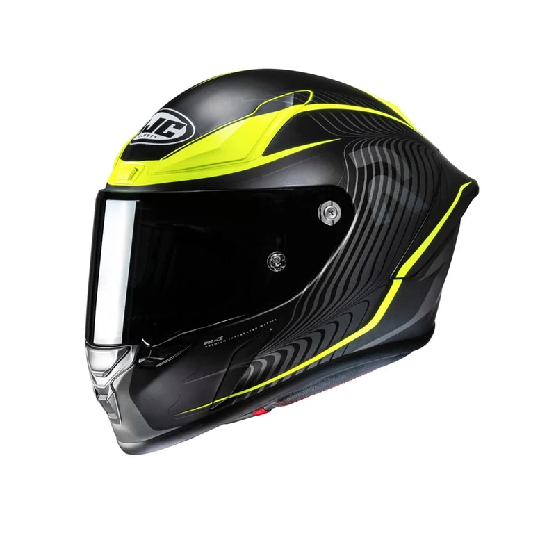 HJC RPHA 1 Lovis MC3HSF Casco integral de moto Negro Amarillo