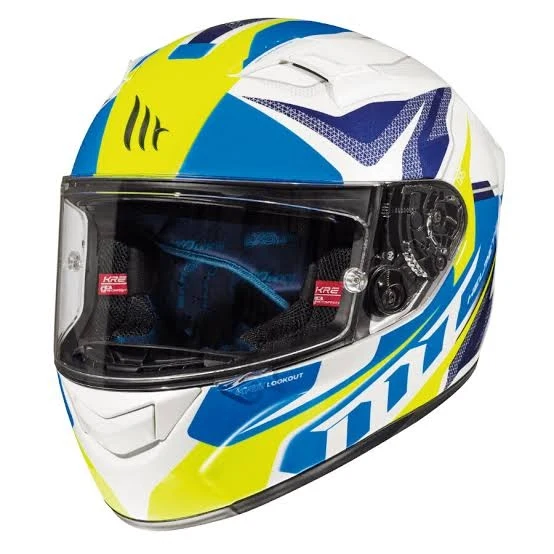 MT FF103 KRE LOOKOUT G6 CASCO DE MOTO BLANCO PERLA BRILLO