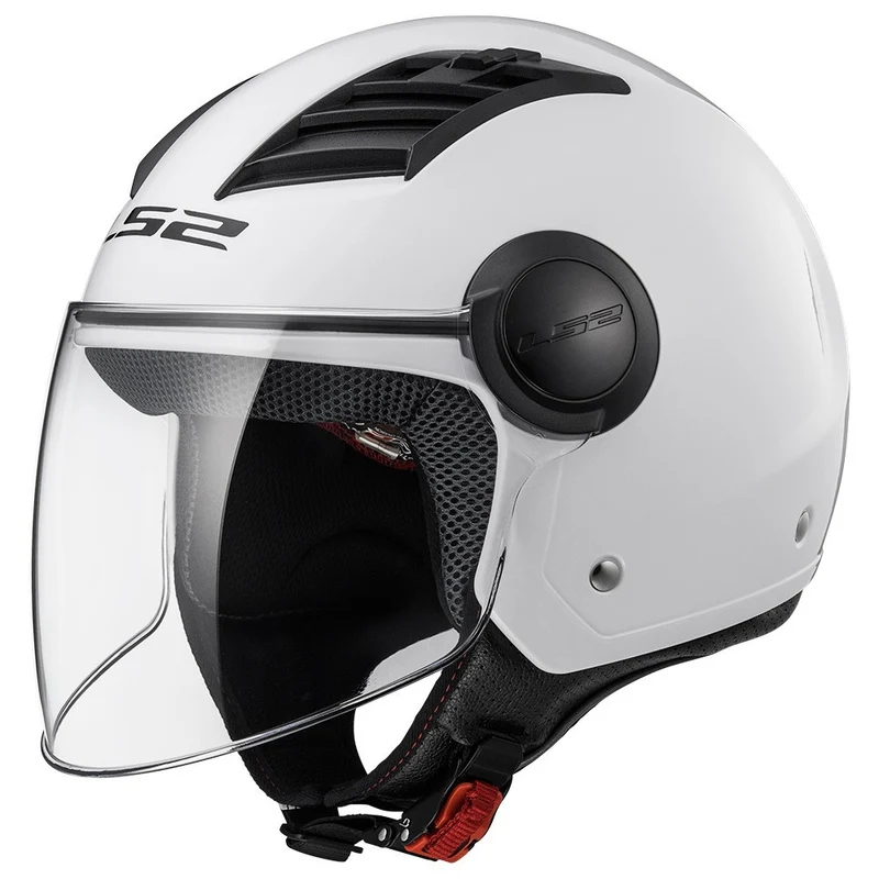 LS2 OF562 AIRFLOW GLOSS WHITE LONG