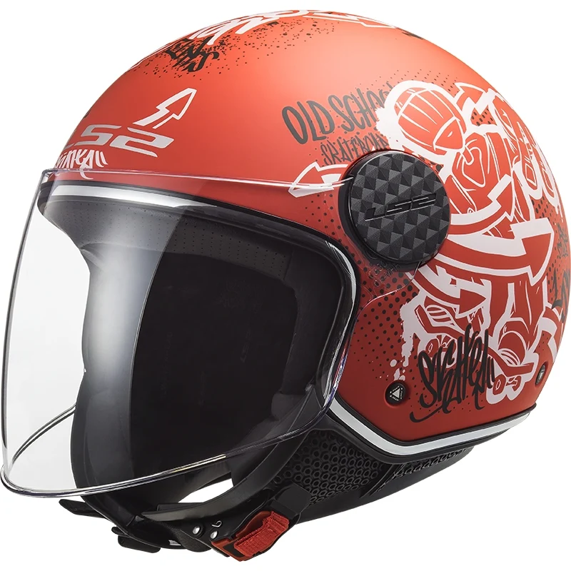 LS2 OF558 SPHERE LUX SKATER MATT RED