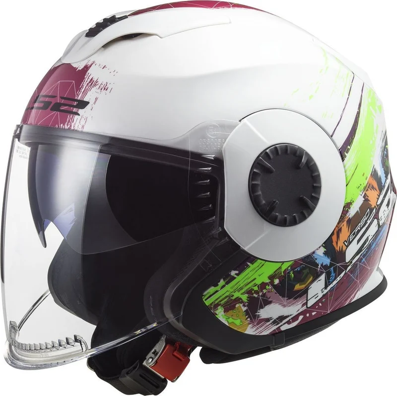 LS2 OF570 VERSO SPRING WHITE PINK