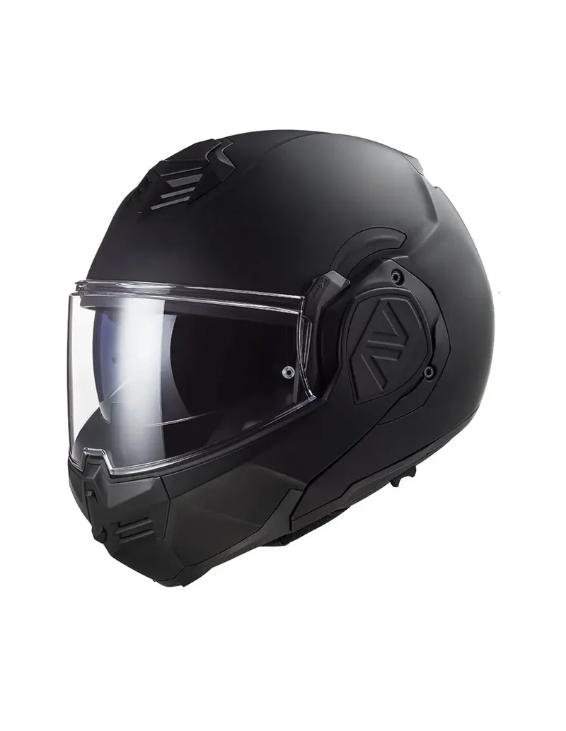 LS2 FF906 ADVANT MODULAR FLIP UP NEGRO