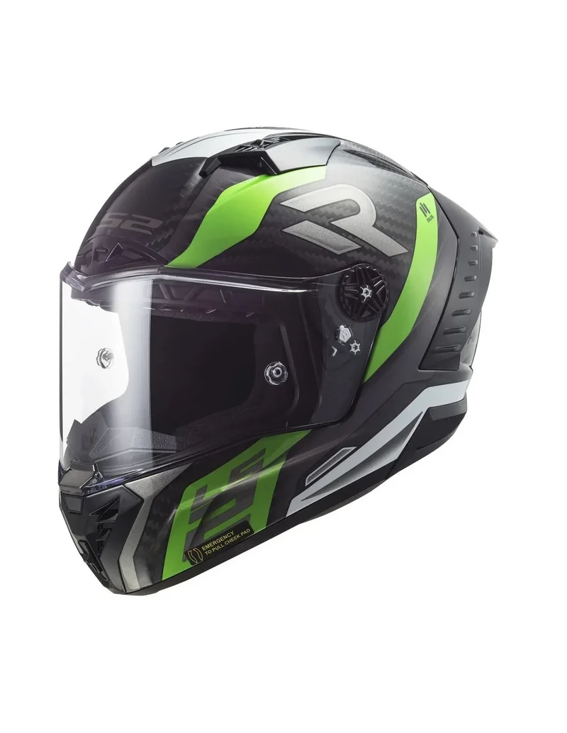 LS2 FF805 THUNDER C SUPRA FLUO GREEN WHITE