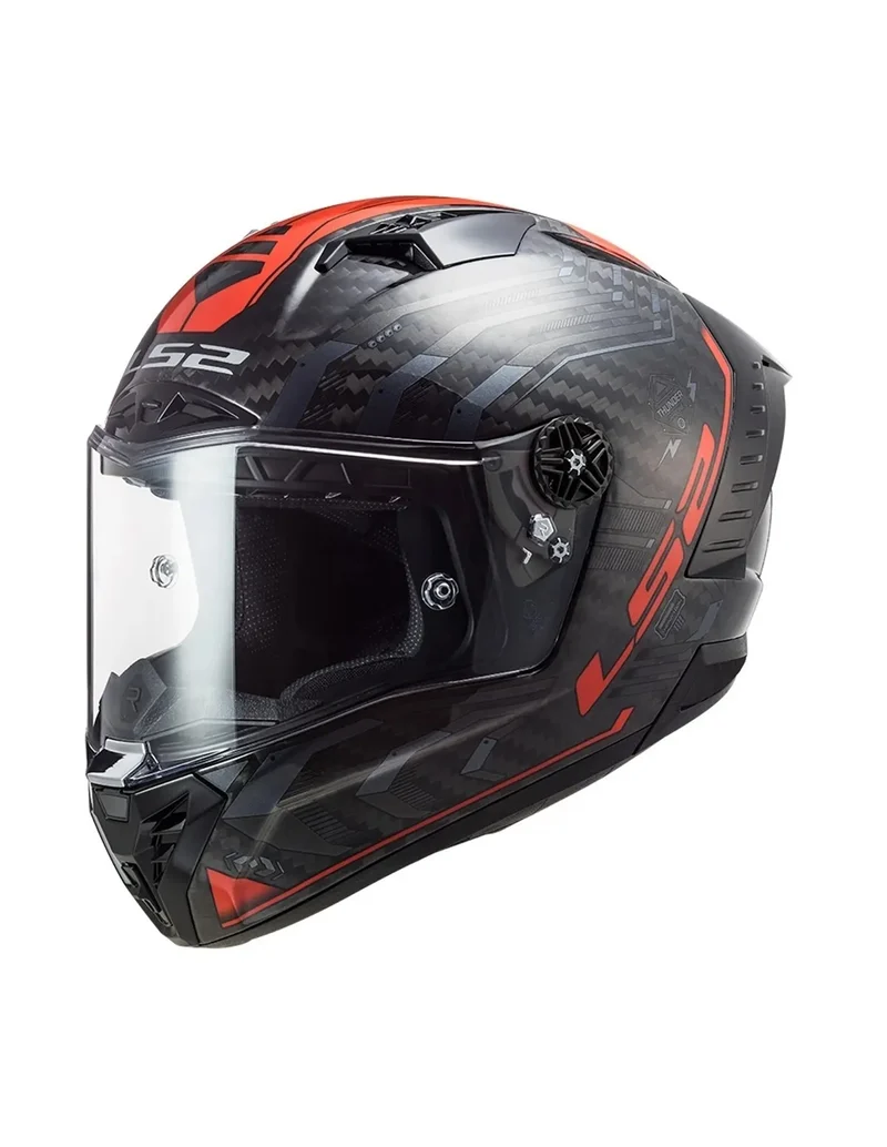LS2 FF805 THUNDER C SPUTNIK GLOSS METAL RED