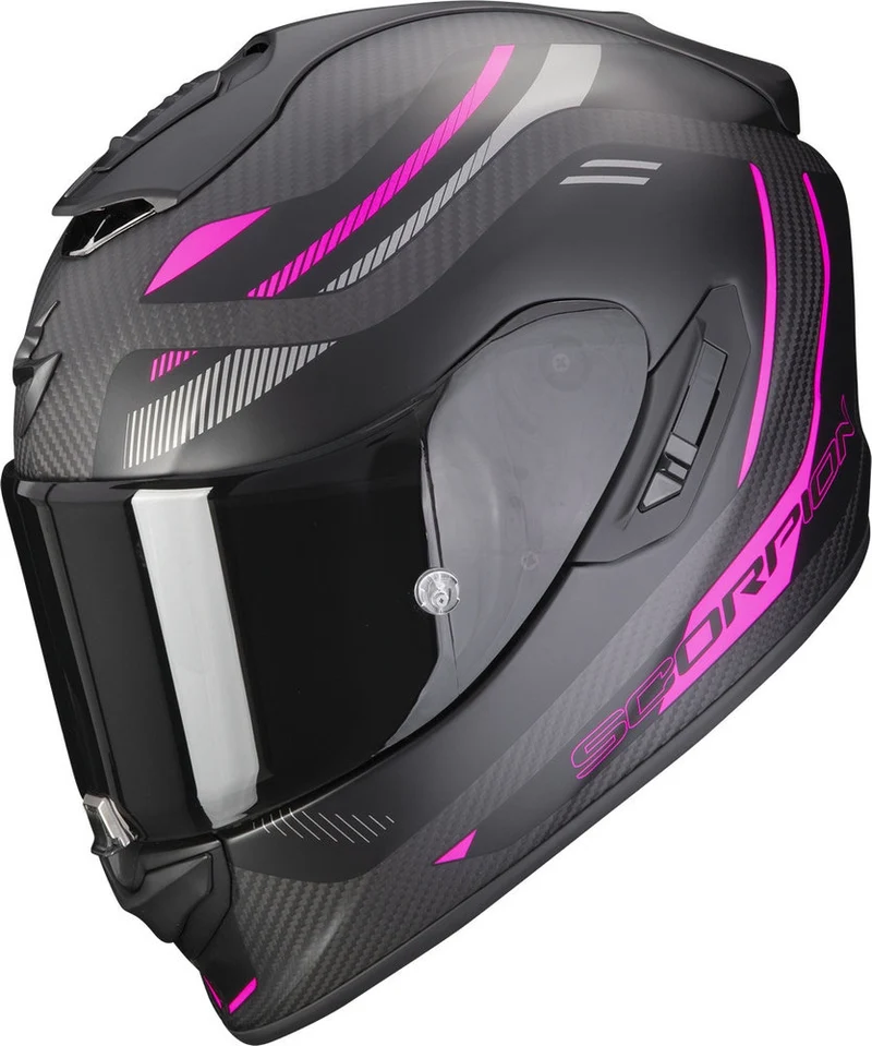 SCORPION - EXO 1400 EVO CARBON AIR KYDRA Negro mate-Rosa