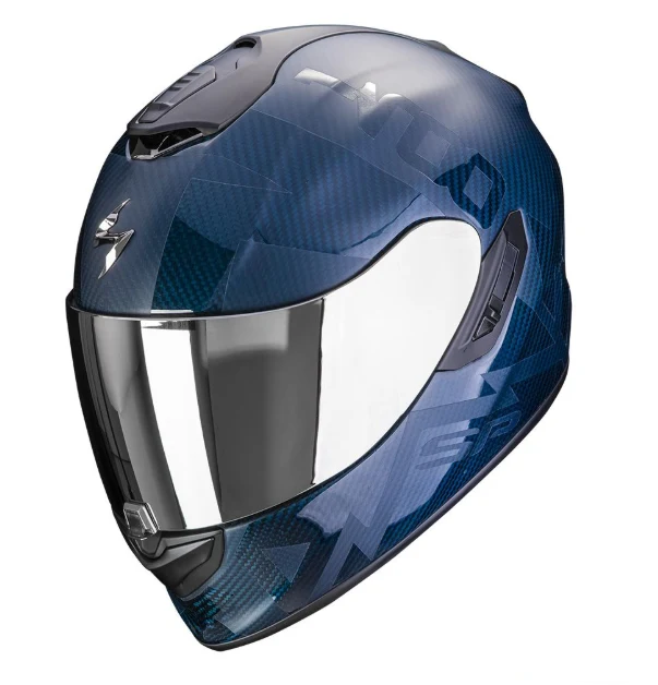 SCORPION - EXO 1400 EVO CARBON AIR CEREBRO Azul