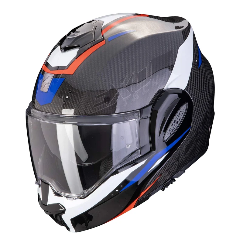 SCORPION - EXO-TECH EVO CARBON ROVER Negro-Rojo-Azul