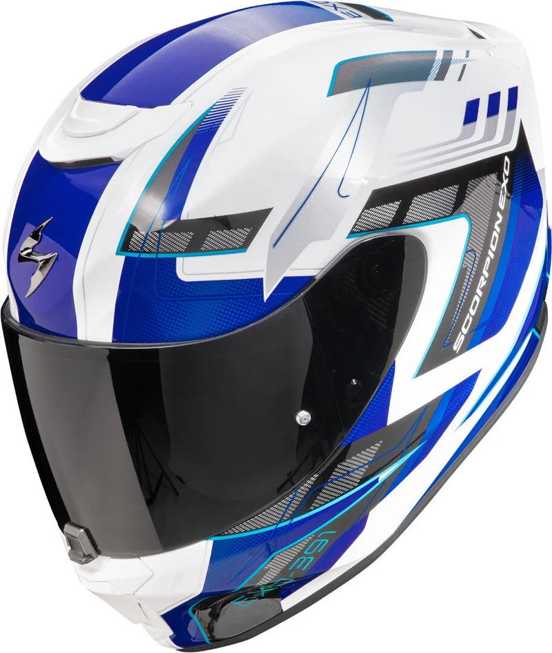 SCORPION EXO-391 CAPTOR Blanco-Azul