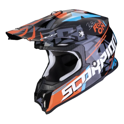 SCORPION - VX 16 EVO AIR ROK Negro-Naranja