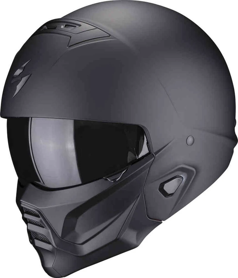 SCORPION EXO-COMBAT II SOLID Casco Abierto Negro Mate