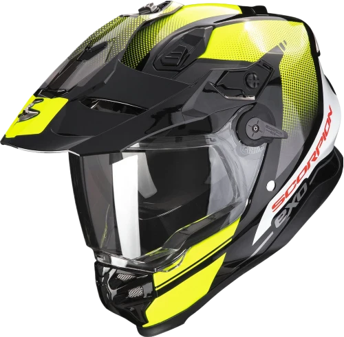 SCORPION - ADF-9000 AIR TRAIL Negro-Neon amarillo