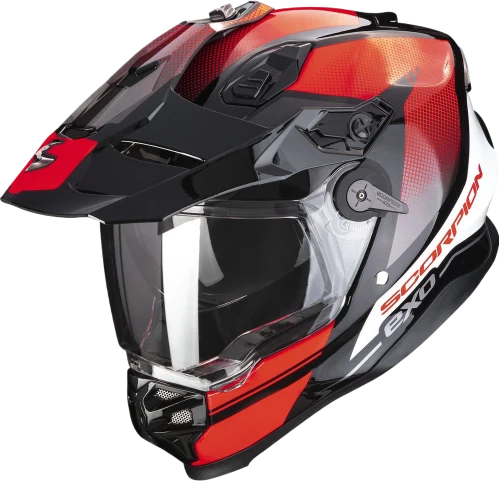 SCORPION - ADF-9000 AIR TRAIL Negro-Rojo