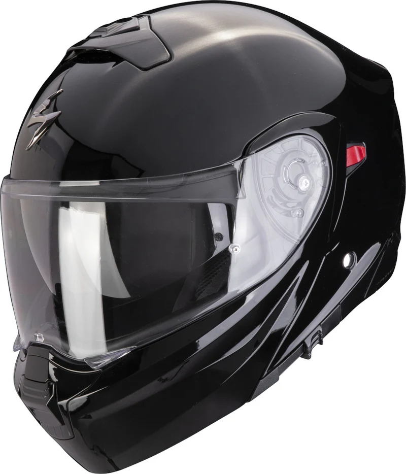 SCORPION EXO 930 EVO SOLID INTEGRAL ABATIBLE MOTOCICLETA CASCO NEGRO