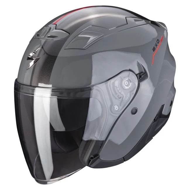 SCORPION - EXO 230 SR Cemento gris-rojo