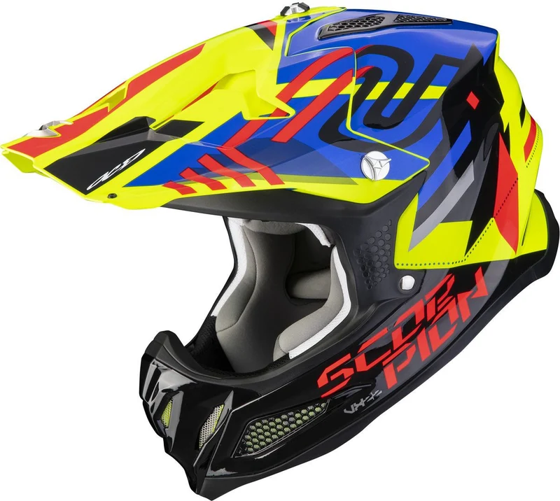 SCORPION - VX 22 AIR NEOX Neon amarillo-azul-rojo