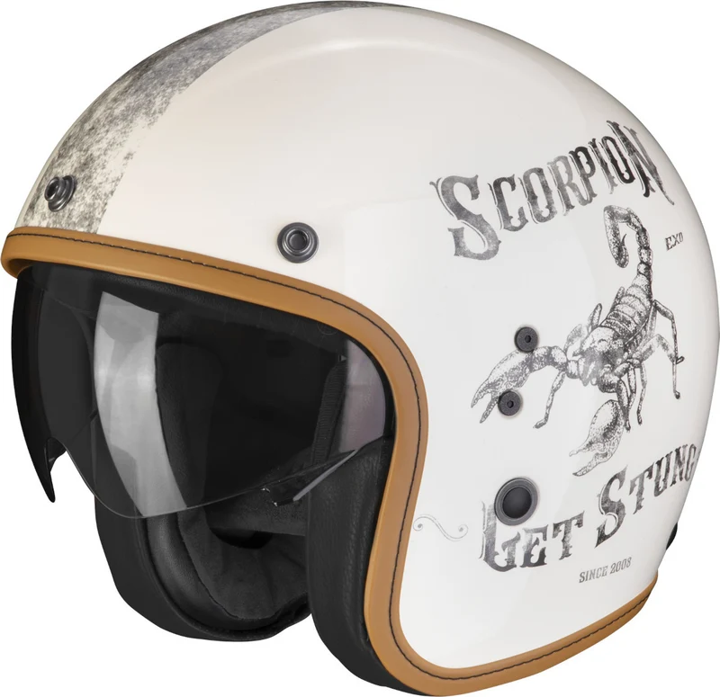SCORPION - BELFAST EVO PIQUE Beige-Negro