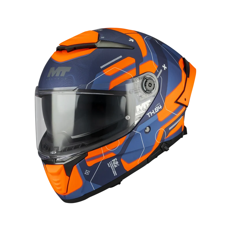 MT HELMETS THUNDER 4 SV LUMEX CASCO DE MOTO C24 MATT