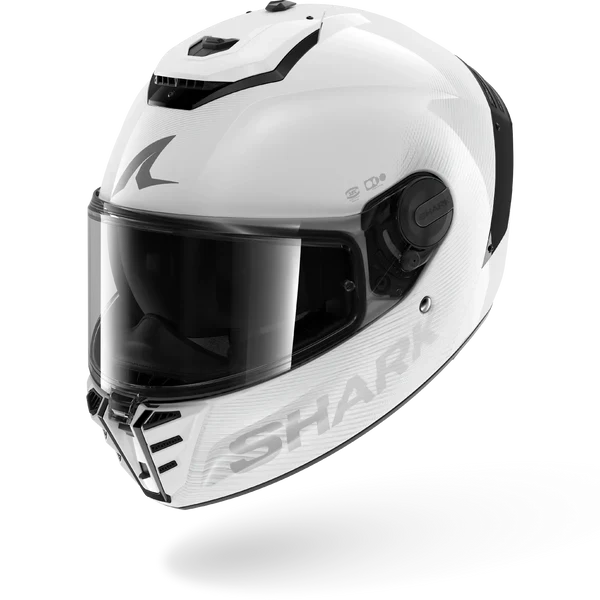 SHARK SPARTAN RS SP LYNE Blanco Plata Plata Casco De Moto