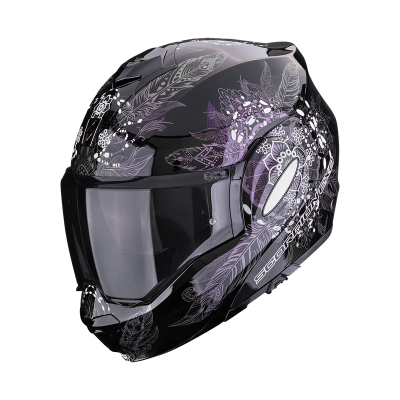SCORPION EXO-TECH EVO DREAM CASCO DE MOTO Negro-Camaleon