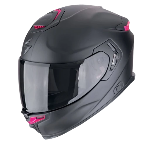 SCORPION CASCOS INTEGRALES EXO-GT SP AIR SOLID NEGRO MATE ROSA