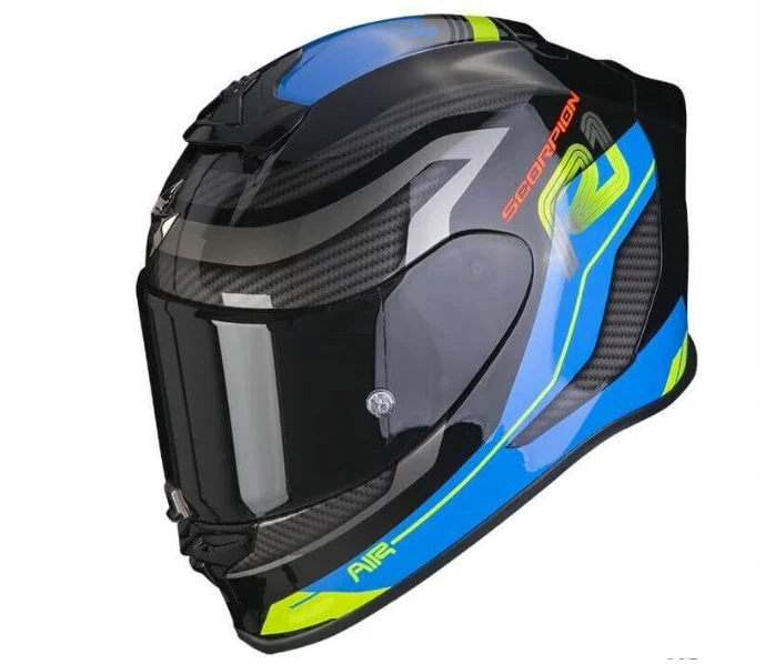 SCORPION - EXO R1 EVO AIR VATIS Negro-Azul