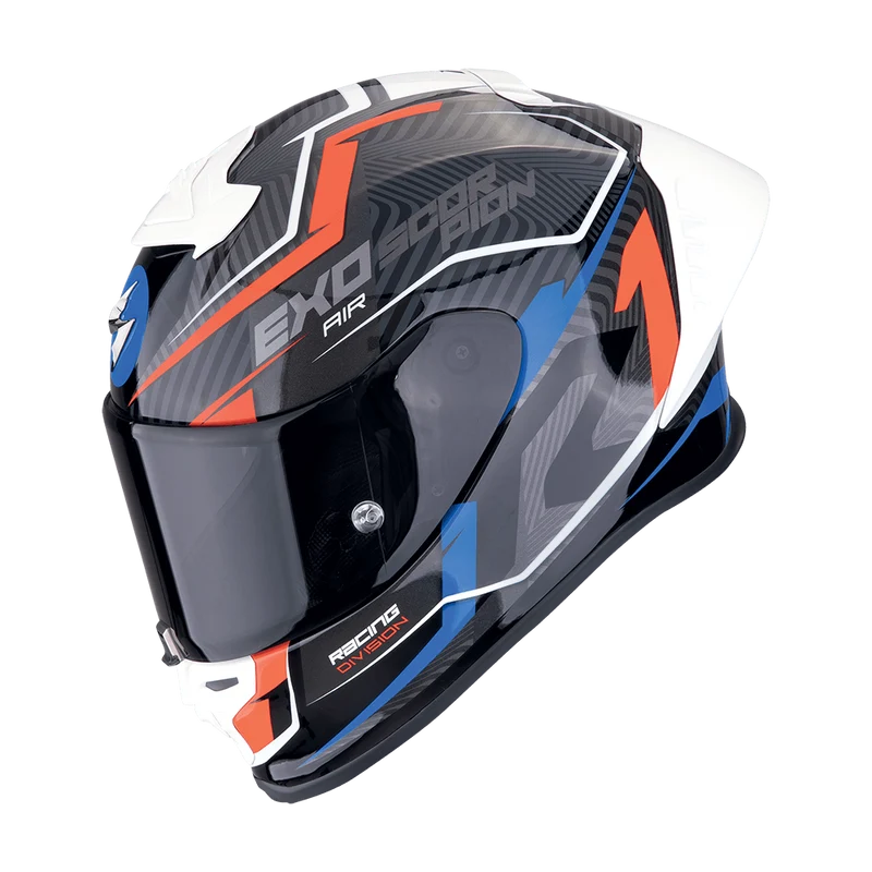 SCORPION - EXO R1 EVO AIR COUP Negro-Rojo-Azul