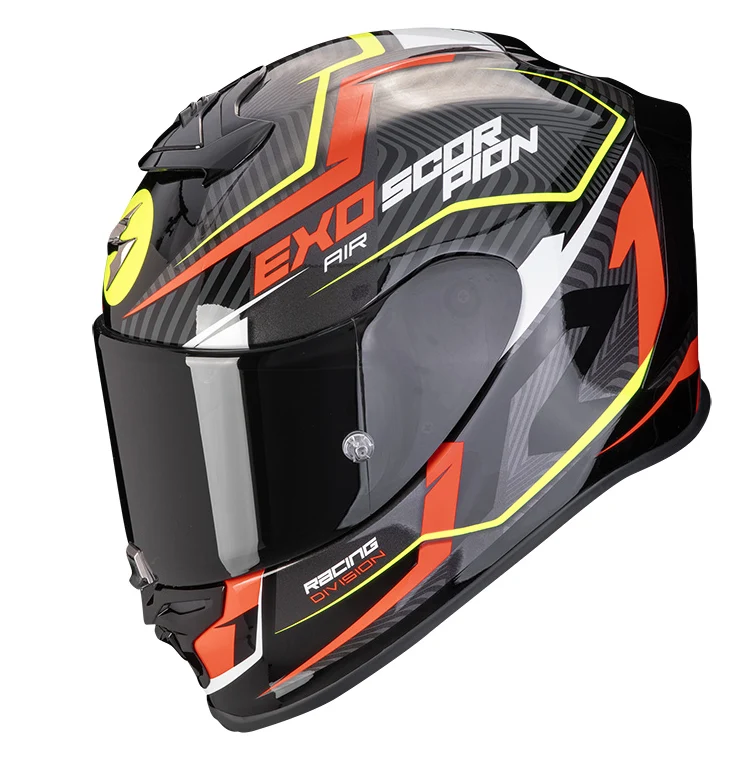 SCORPION - EXO R1 EVO AIR COUP Azul-Rojo-Amarill