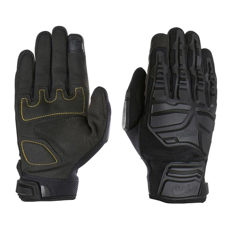 Gants moto été homme - Tekto Evo Noir