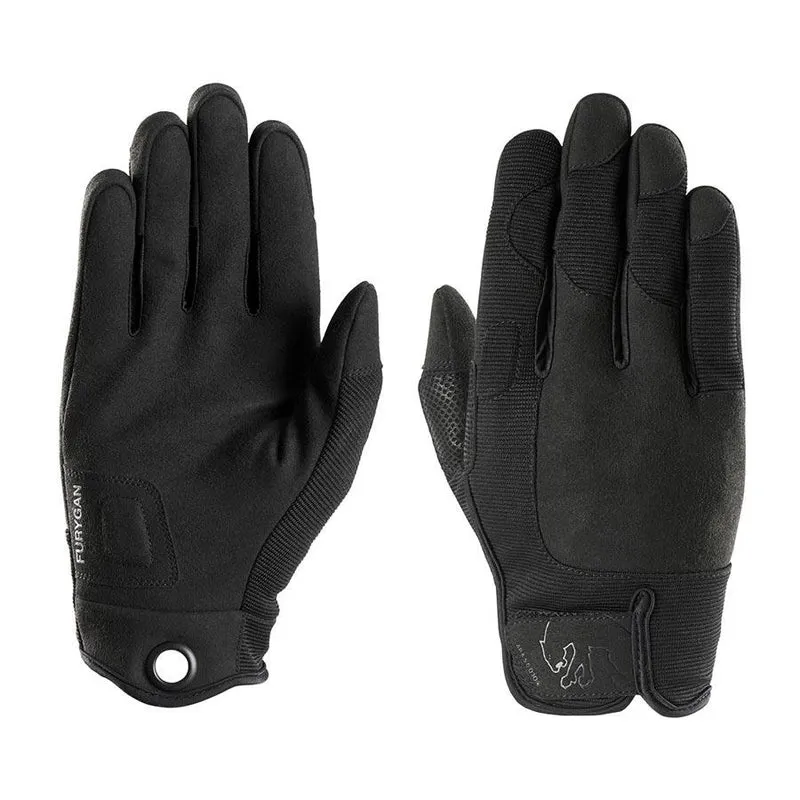 Gants moto été homme - Ara 5.0 D3O® Ghost Noir