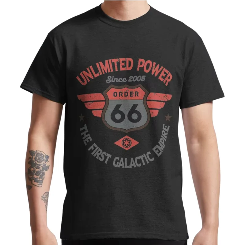 T-shirt moto - Route 66 Unlimited Power