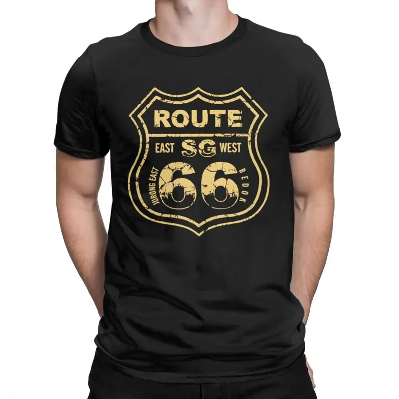 T-shirt moto - Route 66 SG