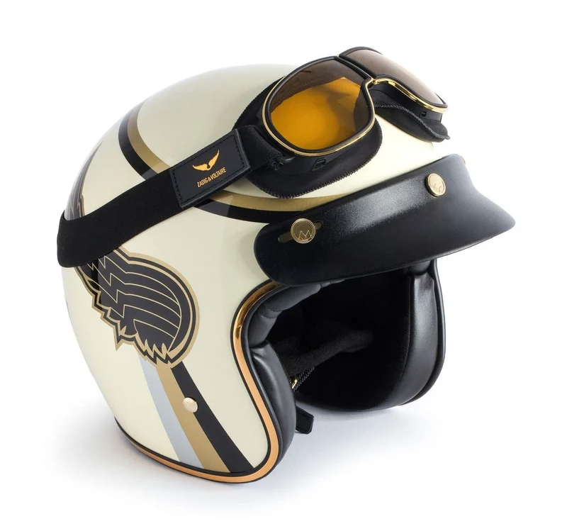 Casque jet moto x Zadig & Voltaire