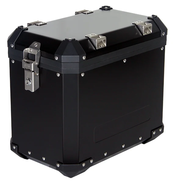 Valise latérale moto noire 45L