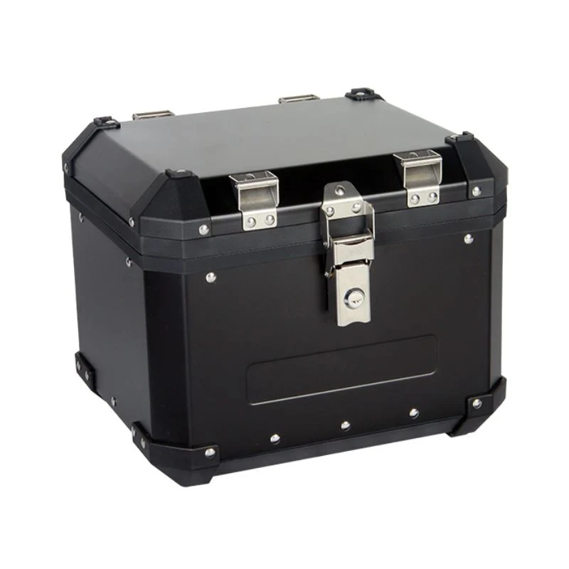 Top case moto 33L en aluminium noir - S-Line