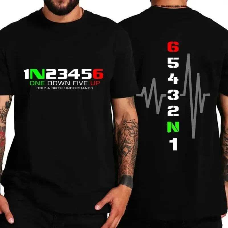 T-shirt moto - Boîte de vitesse