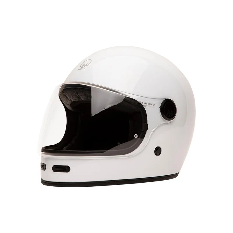 Casque intégral moto - Fullmoon 2 blanc