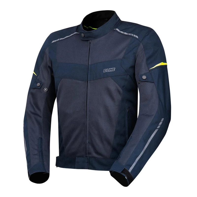 Blouson de moto été - S-Line Bleu