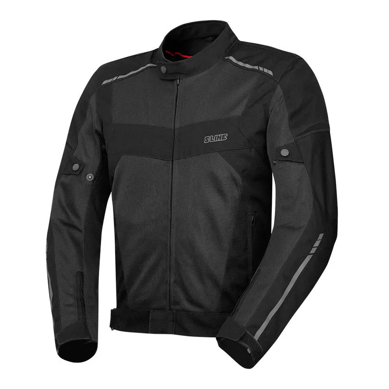 Blouson de moto été - S-Line Noir