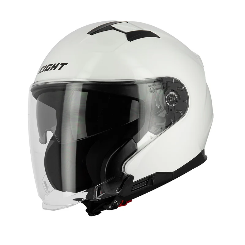Casque jet moto - Blake Blanc