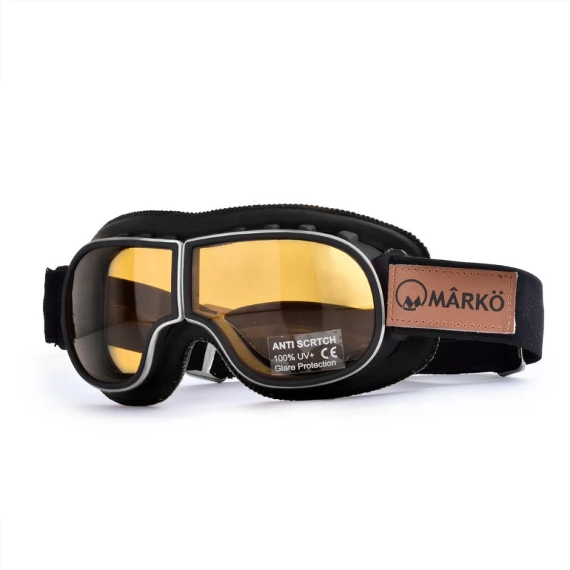 Lunette de moto - MARKO B3 Replica noir
