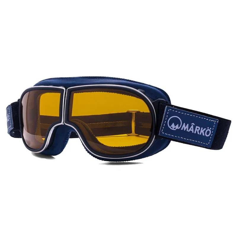 Lunette de moto - MARKO B3 Replica bleu