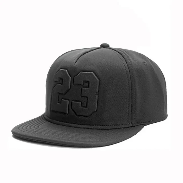 Casquette moto - Chiffre 23 gris