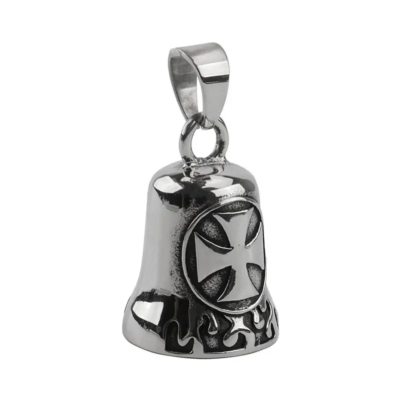 Guardian bell - Croix de malte argent