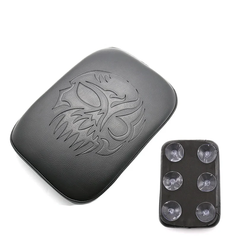 Coussin de selle moto - Tête de mort
