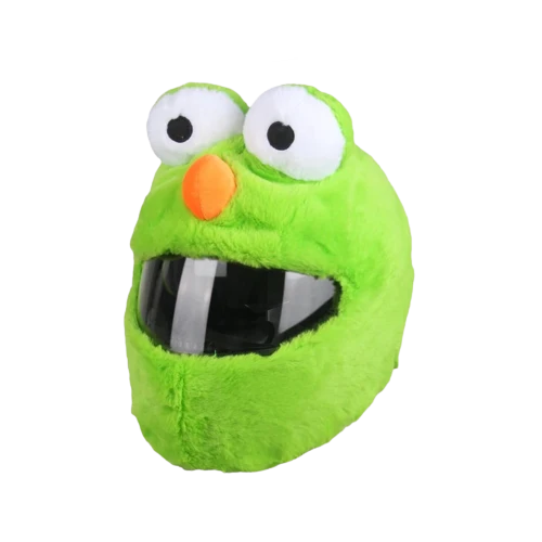 Housse casque moto - Monstre vert