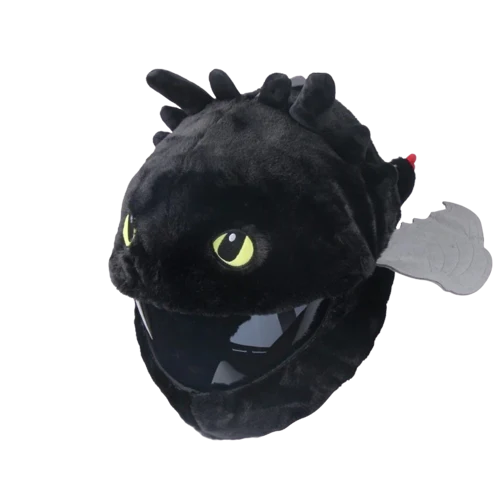 Housse casque moto - Peluche Furie