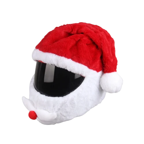 Housse casque moto - Père Noël