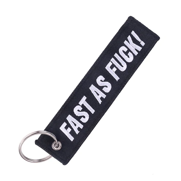 Porte clé moto - Fast as fuck